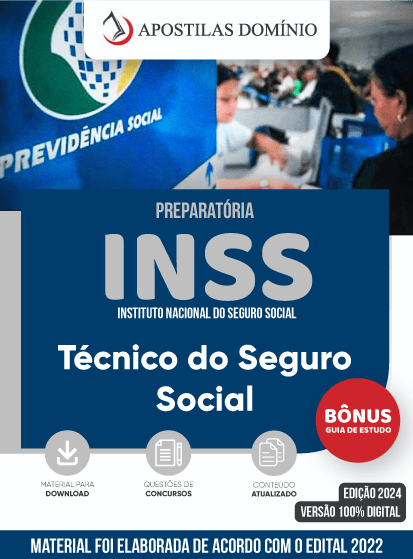 Apostila Apostila INSS 2024 - Técnico do Seguro Social