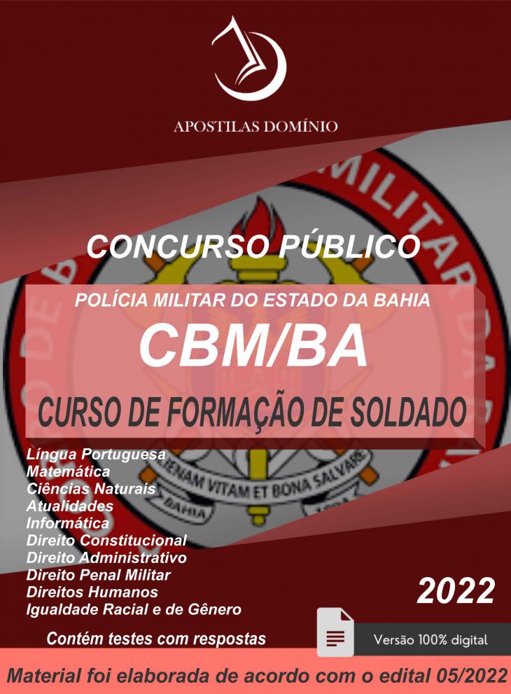 Apostila Apostila CBM-BA 2022 - Curso de Formação de Soldado
