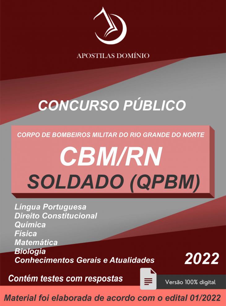 Apostila Apostila CBM-RN 2022 - Soldado do Quadro De Praças Bombeiros Militares (QPBM)