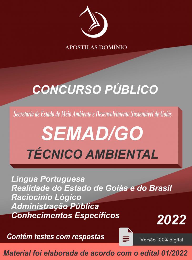 Apostila Apostila SEMAD-GO 2022- Técnico Ambiental