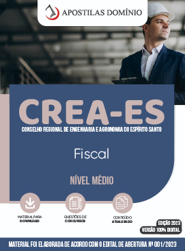 Apostila Apostila CREA-ES 2023 - Fiscal