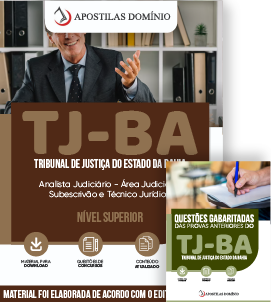 Apostila Apostila TJ-BA 2023 - Analista Judiciário - Área Judiciária - Subescrivão