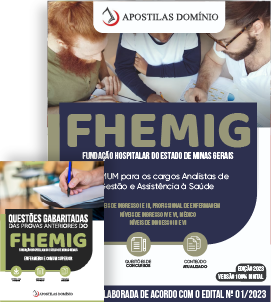 Apostila Apostila FHEMIG 2023 - Analista de Gestão e Assistencia á Saúde