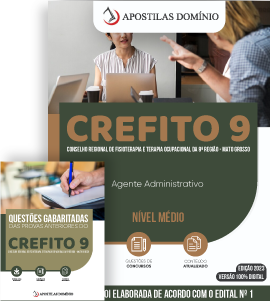 Apostila Apostila CREFITO 9 2023 - Agente Administrativo