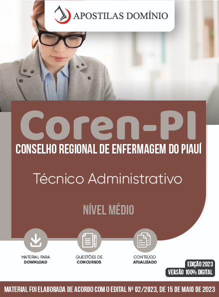 Apostila Apostila Coren- PI 2023 - Técnico Administrativo
