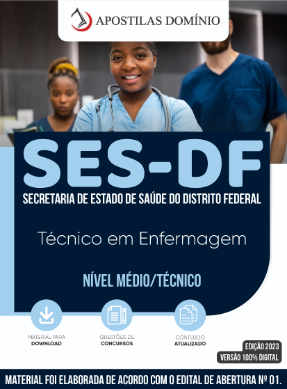 Apostila Apostila SES-DF 2023 - Técnico em Enfermagem