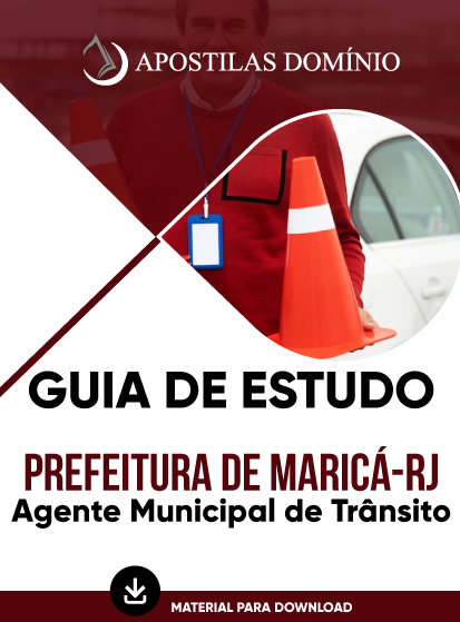 Apostila Guia de Estudo da Prefeitura de Maricá- RJ - Agente Municipal de Trânsito