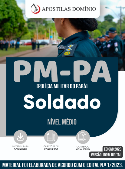 Apostila Apostila PM-PA 2023 - Soldado
