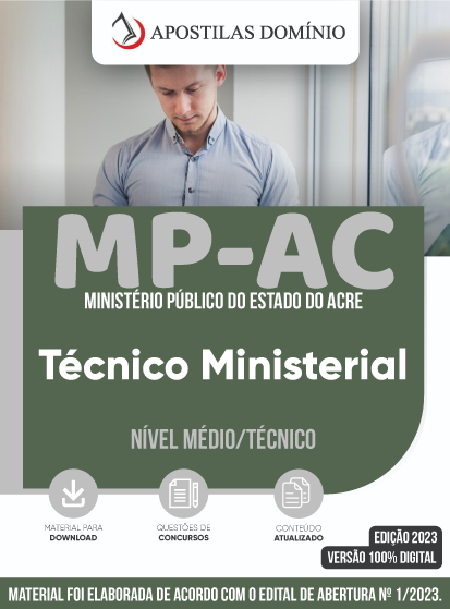 Apostila Apostila MP-AC 2023 - Técnico Ministerial