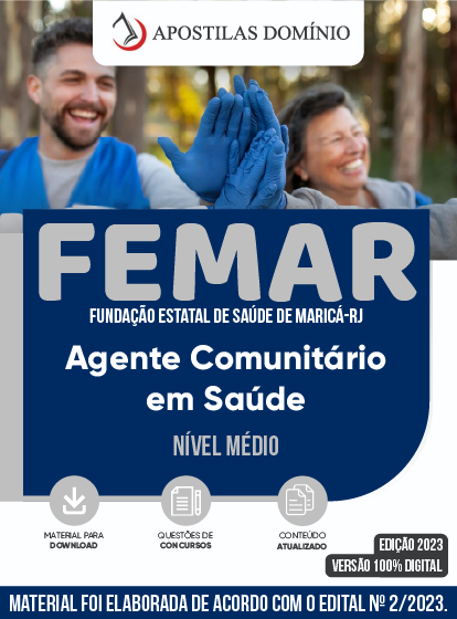 Apostila Apostila FEMAR 2023 - Agente Comunitário em Saúde