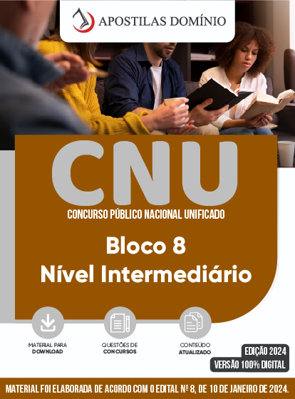 Apostila Apostila CNU 2025 - Bloco 8 - Nível Intermediário