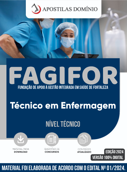 Apostila Apostila FAGIFOR 2024 - Técnico em Enfermagem