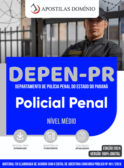 Apostila Apostila DEPEN/PR 2024 - Policial Penal