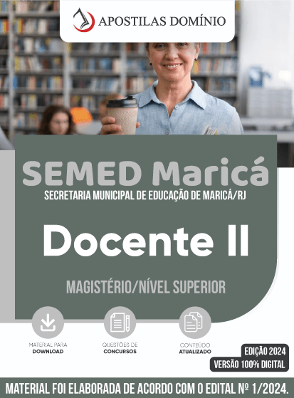 Apostila Apostila SEMED Maricá 2024 - Docente II
