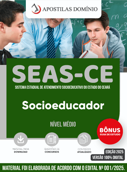Apostila Apostila SEAS/CE 2025 - Socioeducador