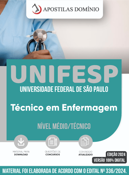 Apostila Apostila UNIFESP 2024 - Técnico em Enfermagem