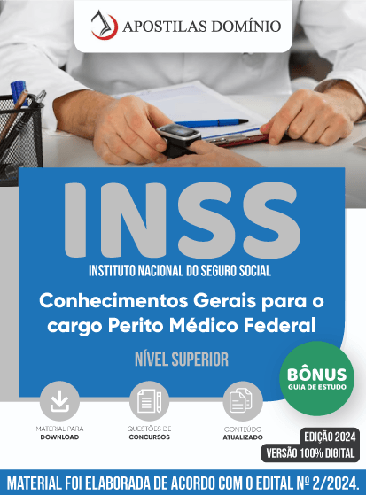 Apostila Apostila INSS 2024 - Perito Médico Federal